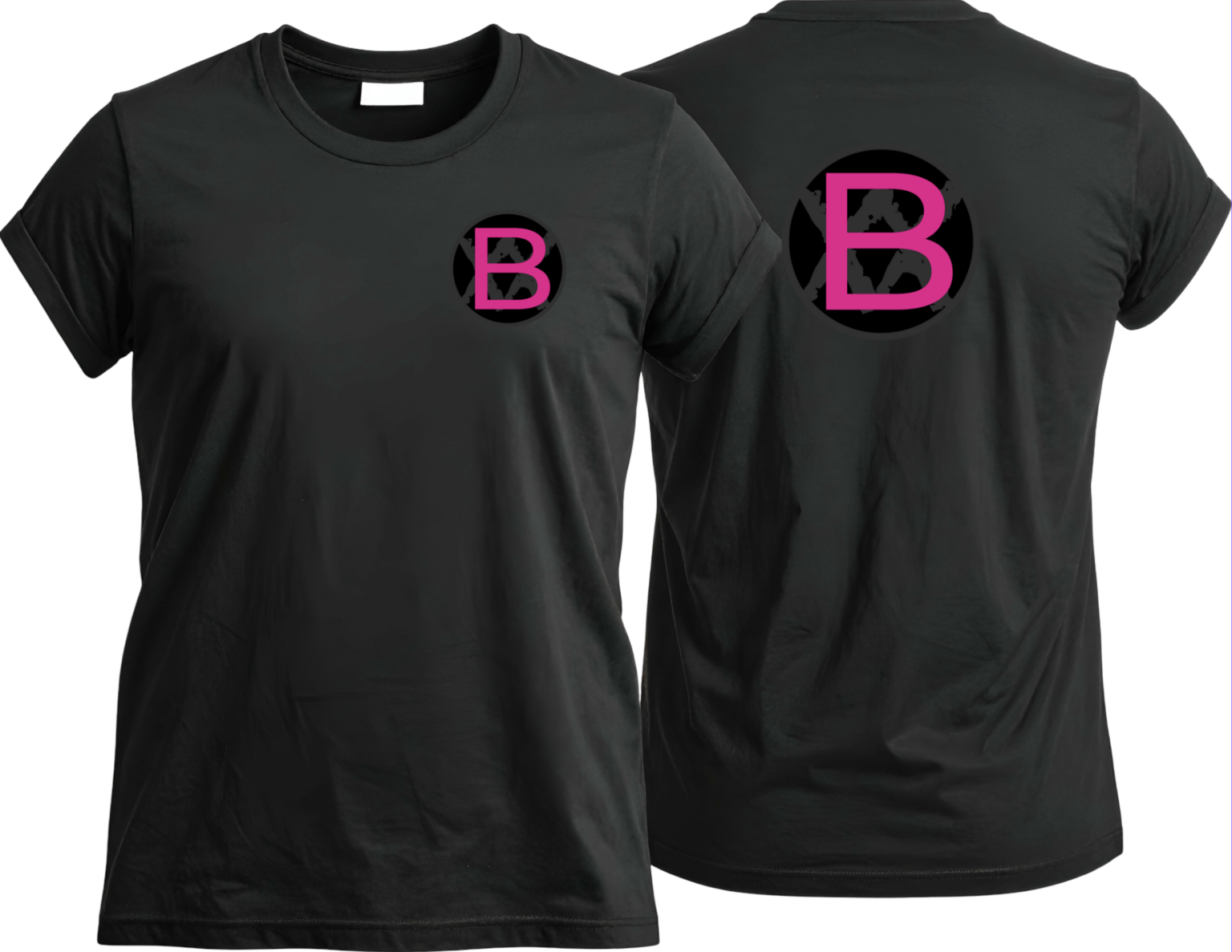BadassXX Round Logo PINK